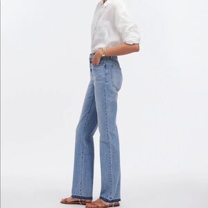 Madewell Petite '90s Straight Mid-Rise Blue Jean $138 size 23P NWT